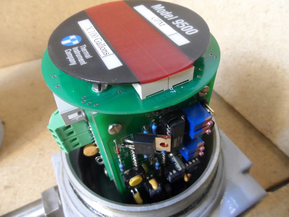 Thermal Instrument Co. 62-9 Mass Flow Meter Model 9500