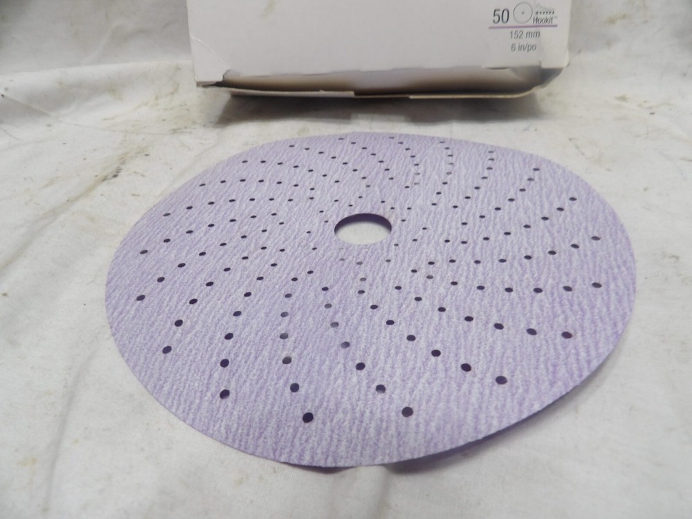 3M Purple Clean Sanding Disc #01812 (50 Pcs.)