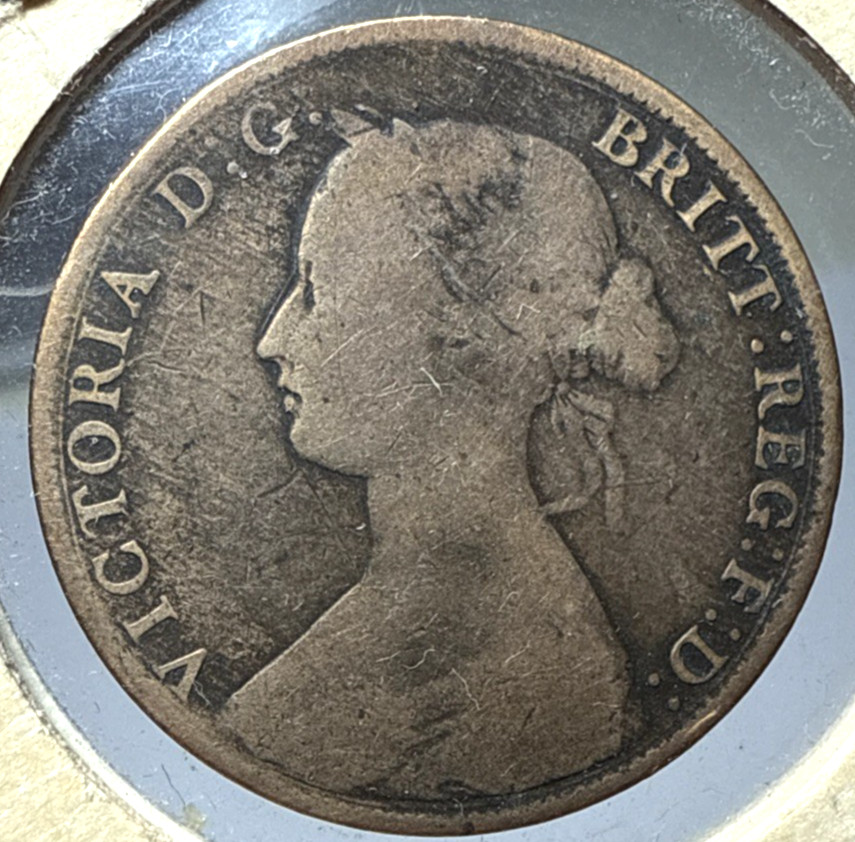 1861 New Brunswick 1 Cent Copper KM#6