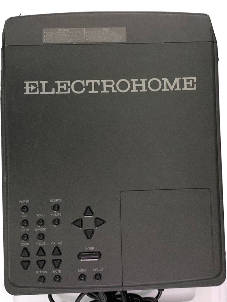 Electrohome LCD Projector EPS1024 Plus Tested Working! MSRP $10,995