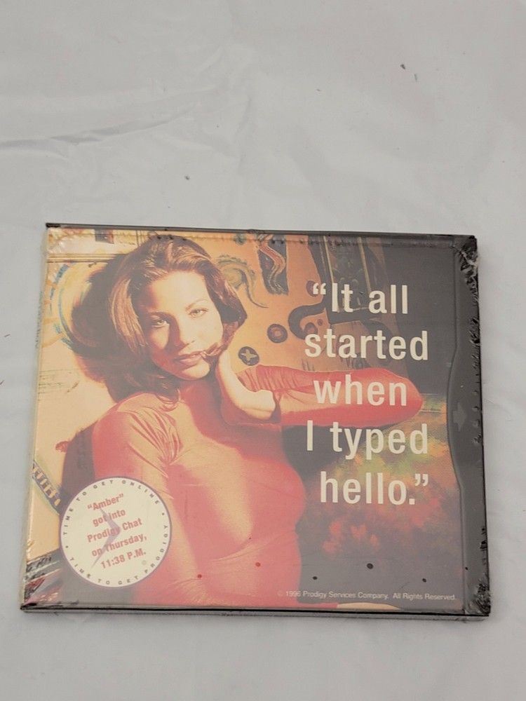 New Prodigy Internet Software CD-ROM Free Trial Membership Activation Code