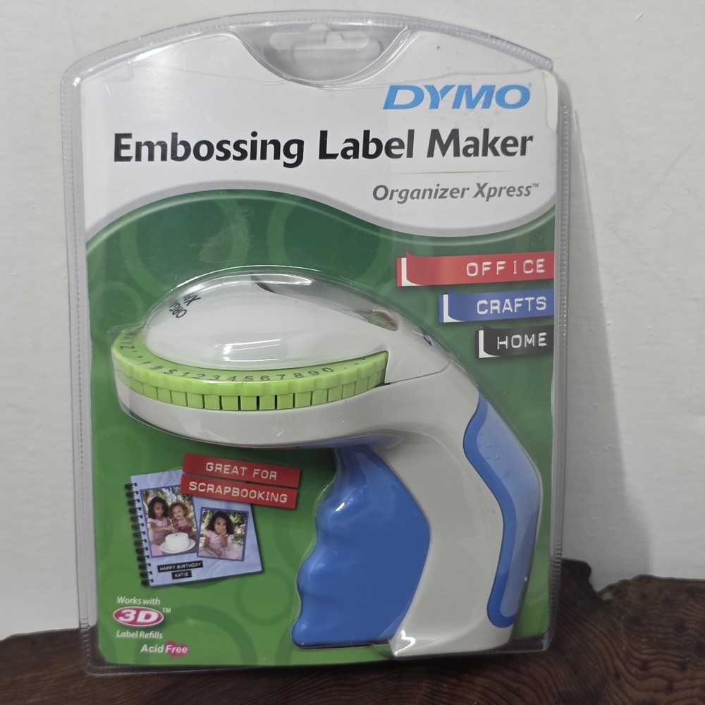 DYMO Organizer Xpress Handheld Embossing Label Maker (12965) New