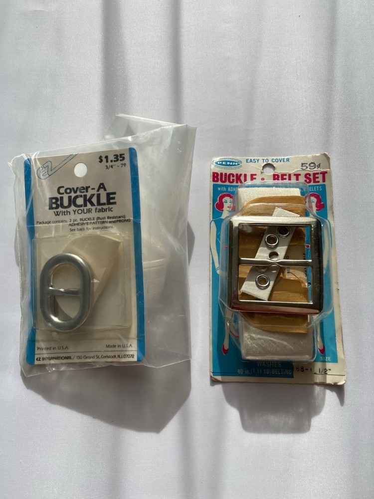 Vintage Antique Sewing Buckles