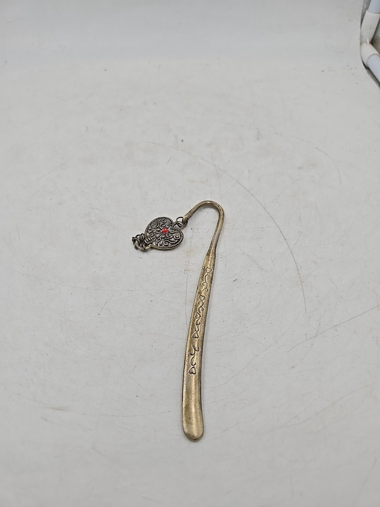 BRASS Heart BOOK MARK