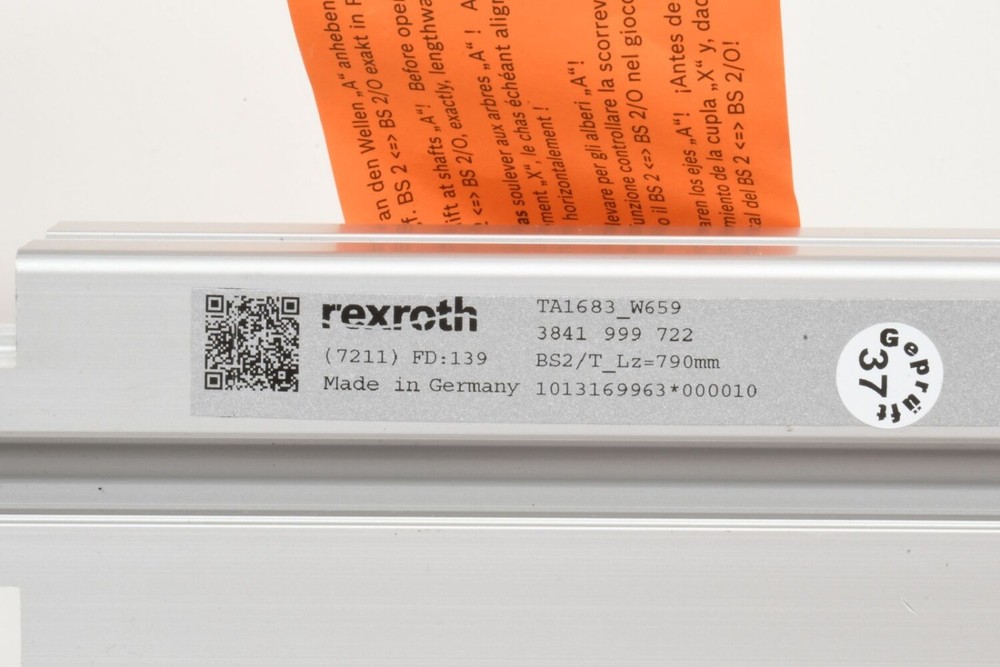 BOSCH REXROTH 3841999722, BS2/T, Belt section