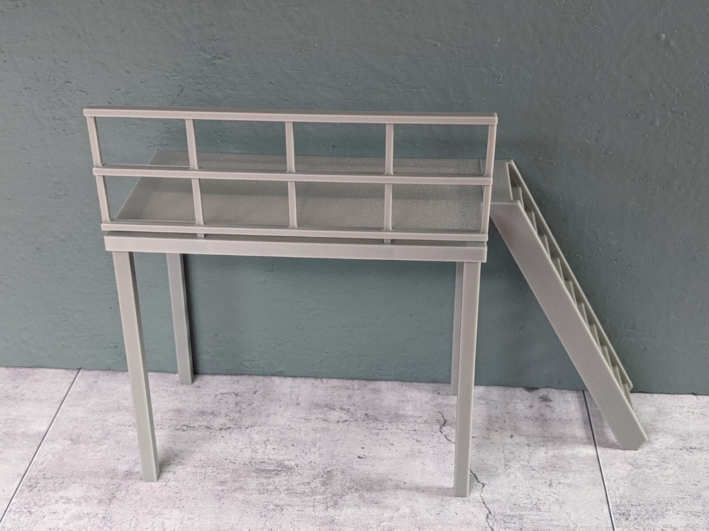 1/24 Scale Garage Loft Platform - Model Car Diorama Accessory