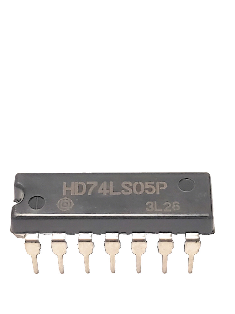 HD74LS05P  "Original" Hitachi  14P DIP IC  1  pc