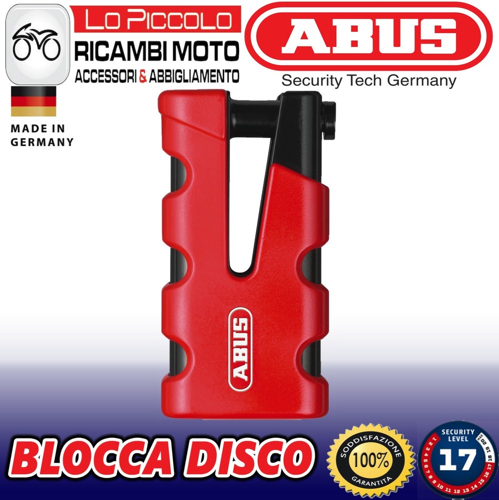 Locker Disc Mechanical ABUS Granite SLEDG 77 Grip Red - Promo
