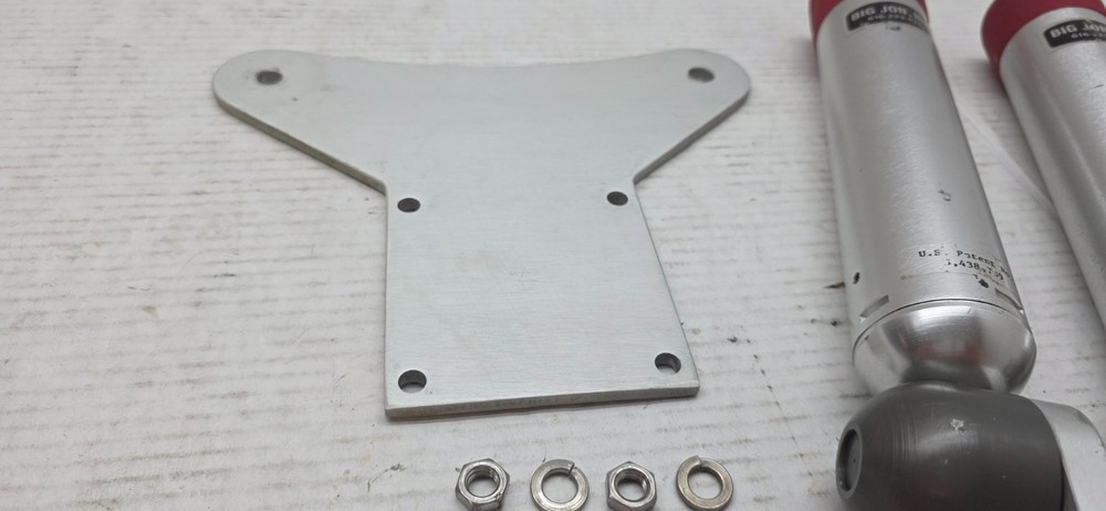 BIG JON DOWNRIGGER DOUBLE ROD HOLDER MULTI SET ADJUSTABLE BUTTERFLY PLATE BASE