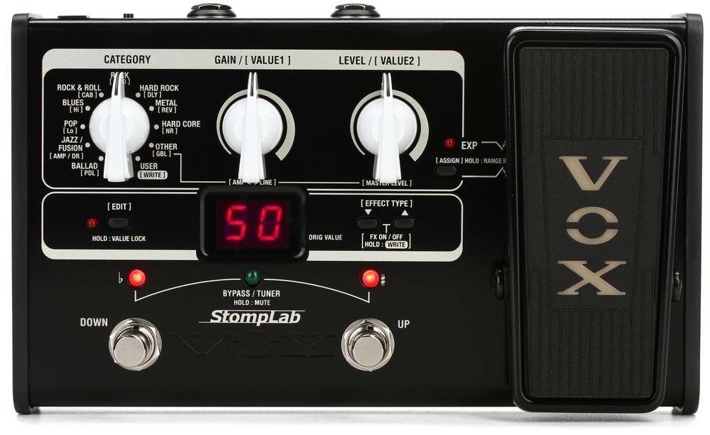Vox StompLab IIG Modeling Effects Pedal (2-pack) Bundle