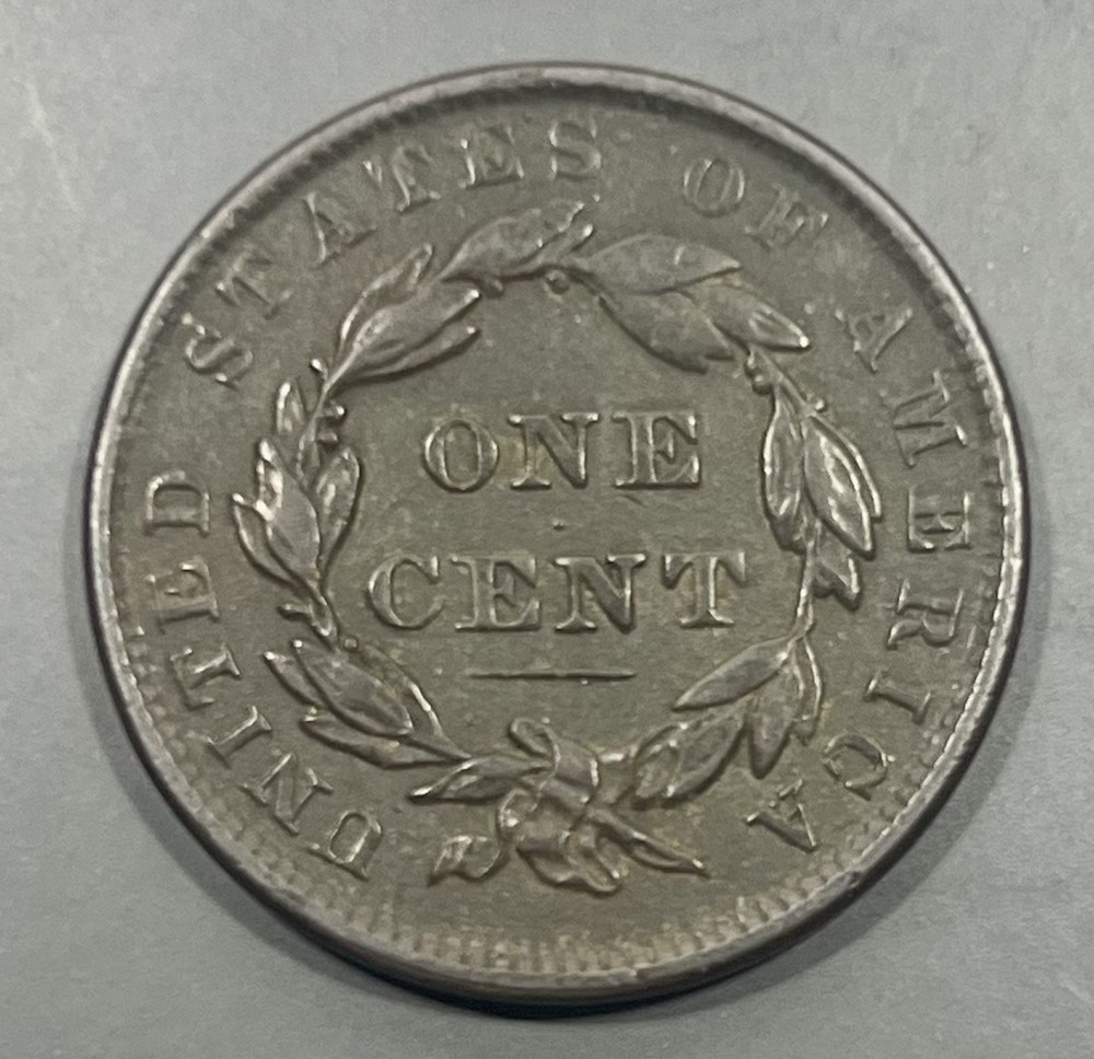1837 Coronet Head Large Cent 1C - Circulated Type