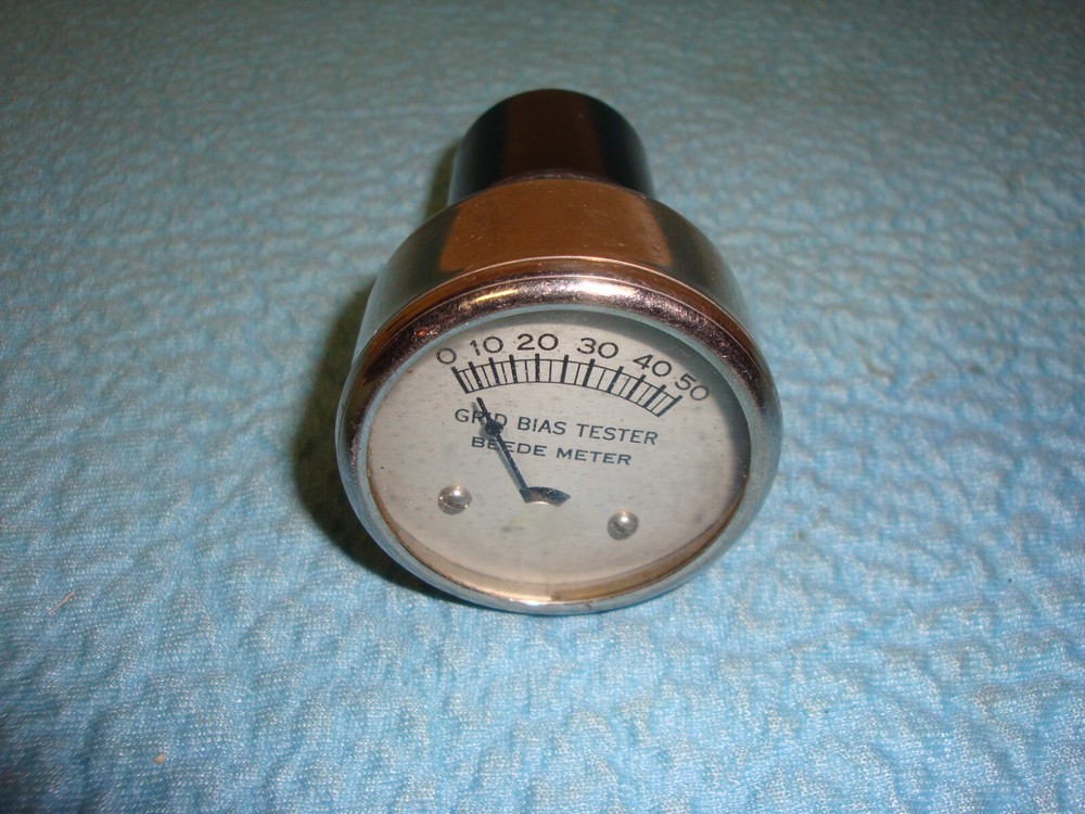Beede Meter - Grid Bias Tester