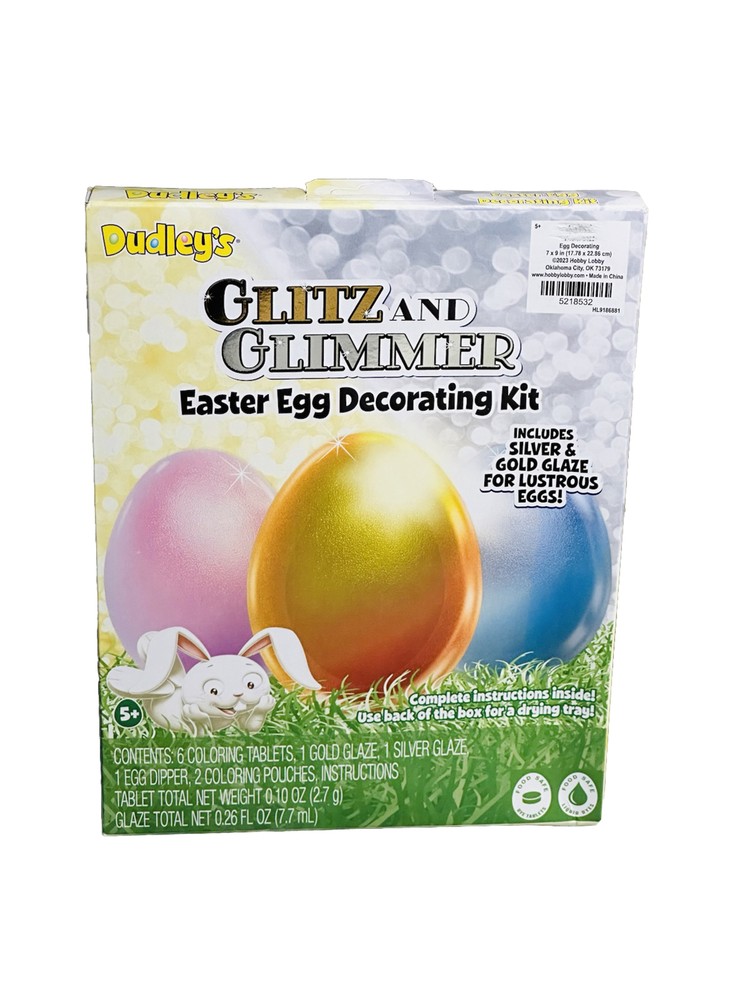 Glitz & Glimmer Easter Egg Decorating Kit 11pc