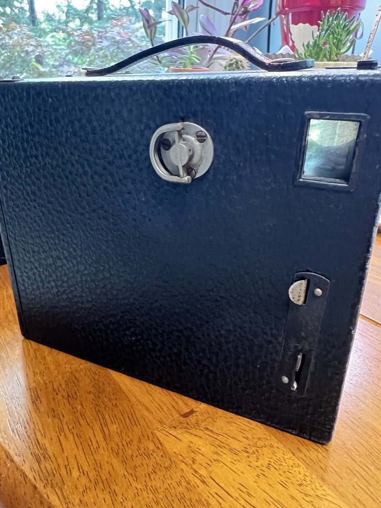 Two Vintage Box Cameras