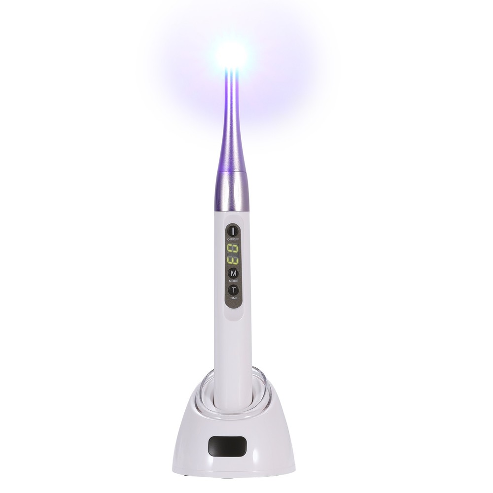 LED Dental Wireless Curing Light 1 Second Cure Lamp 2500mw/cm2