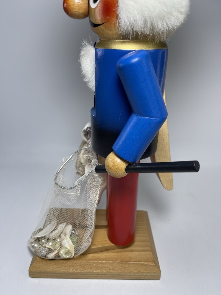 VINTAGE STEINBACH VOLKSKUNST NUTCRACKER - SEASHELLS COMPLETE GERMANY