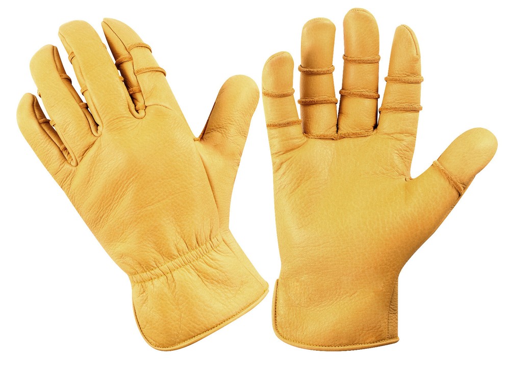 Riparo Leather Construction Safety Work Gloves for Men
