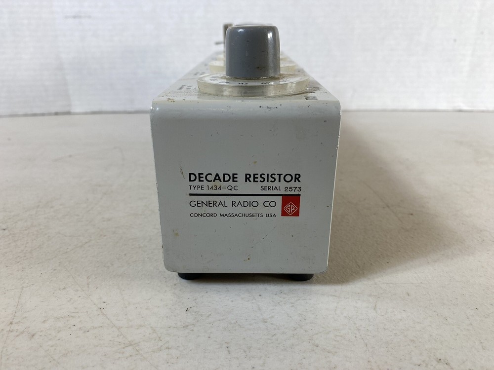 Decade Resistor General Radio Co. Type 1434-QC Electrical 14D31