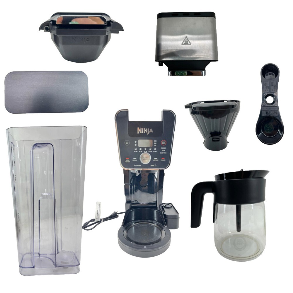 Ninja CFP201 DualBrew Coffee Maker REPLACEMENT PARTS Carafe, Lid, Basket...