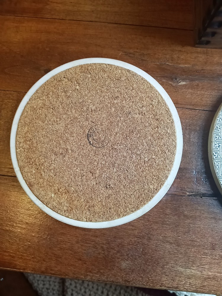 Antique Ivory Soap Coasters