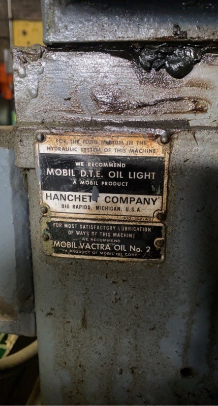 HANCHETT - KNIFE/SURFACE GRINDER