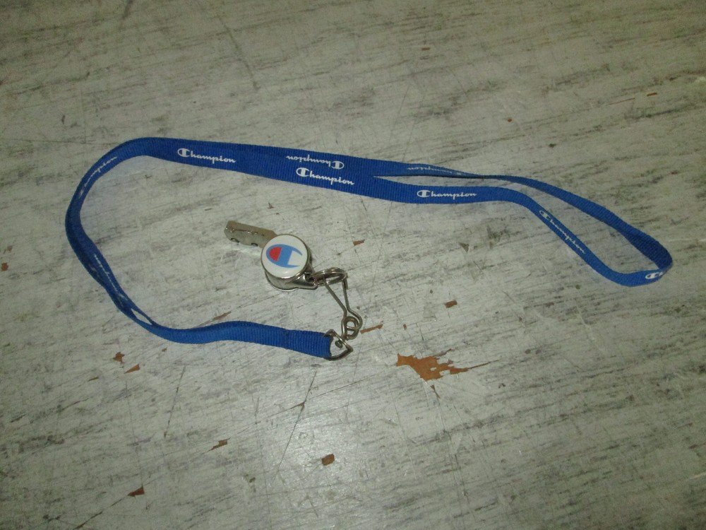 Champion Whistle & 18" Lanyard, GUC