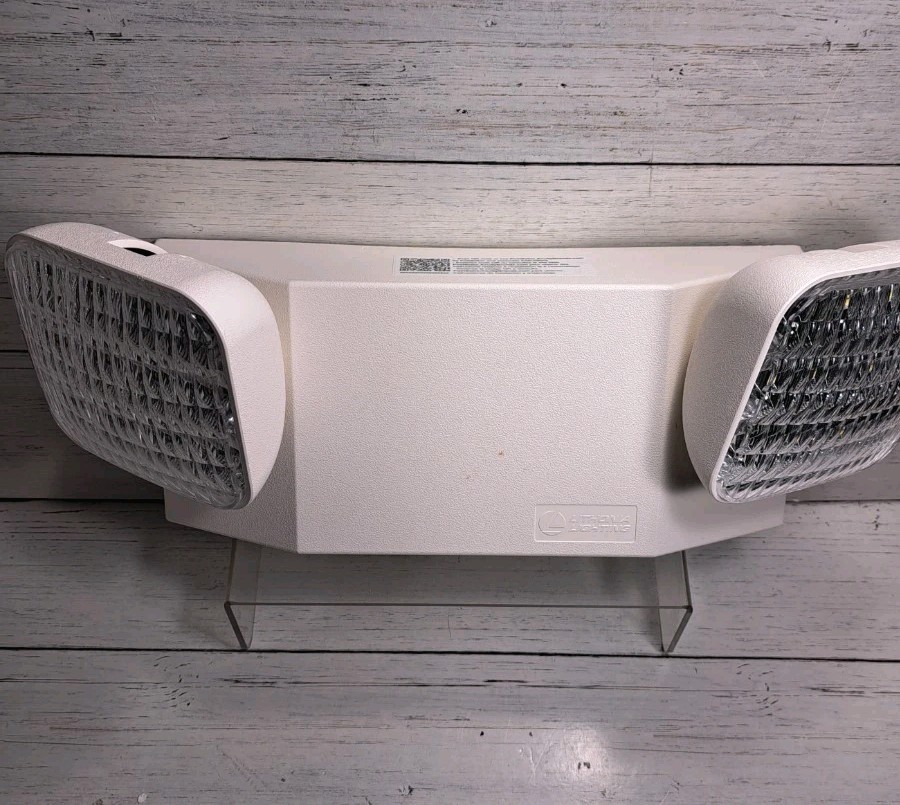 Lighting Basics LED Emergency Light, Emergency Lighting with Dual Adjustable LED