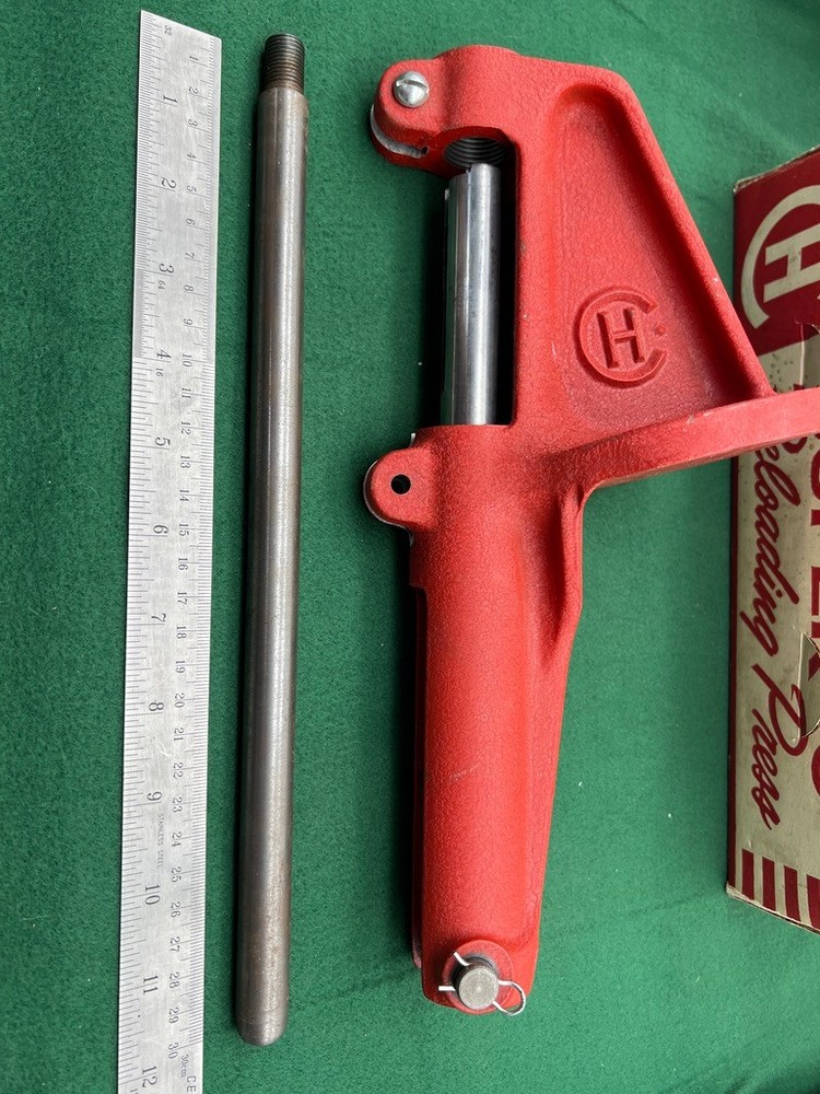 Vintage CH Super C Reloading Press Original Display Box Instructions Priming Arm