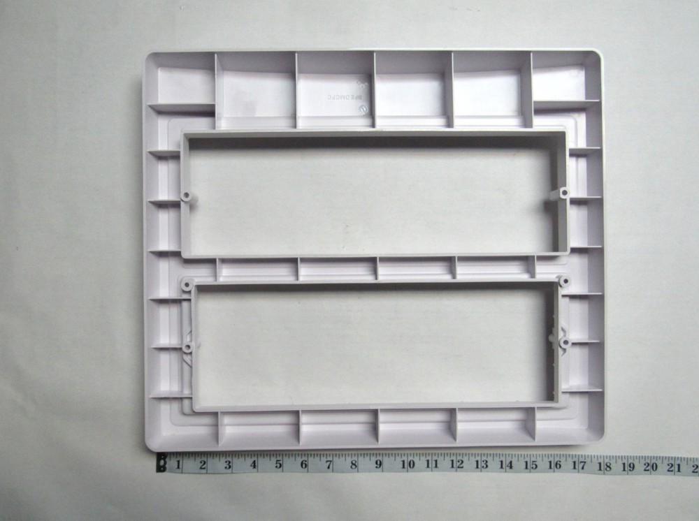 DMCFC New White Combination Frame for M&S Intercom DMC3-4 / DMC1CD