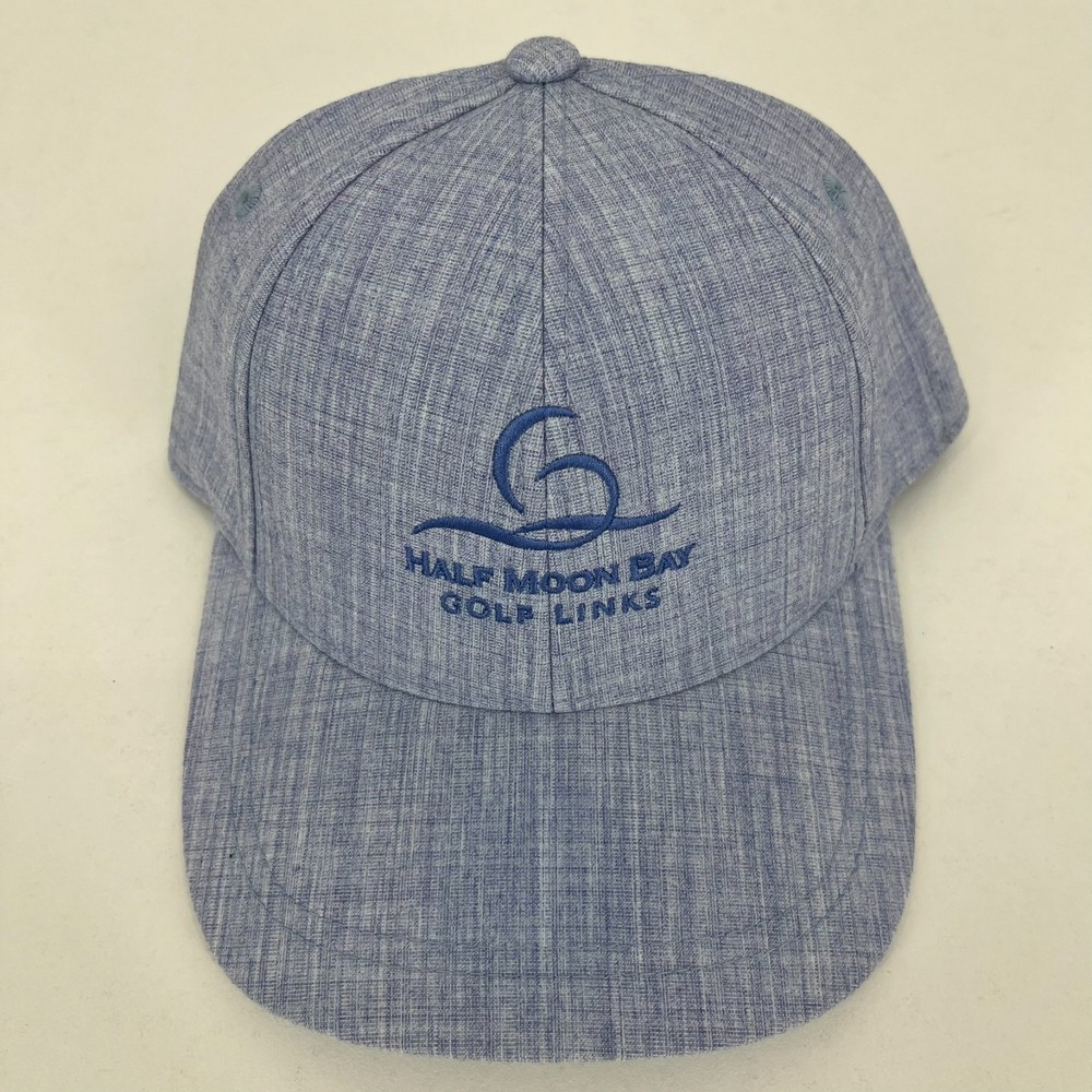 Half Moon Bay Golf Links Strapback Hat Men's One Size Blue Imperial