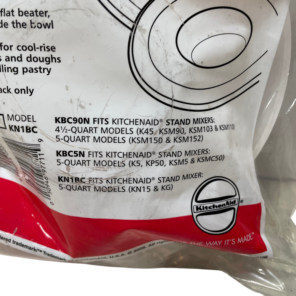 KitchenAid Mixing Bowl Covers (2) KBC90N NEW in Package
