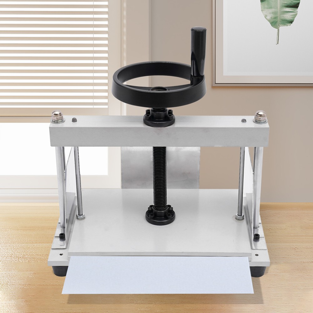 Manual Press Machine Flattener Paper Book Binding Press Machine Heavy Duty