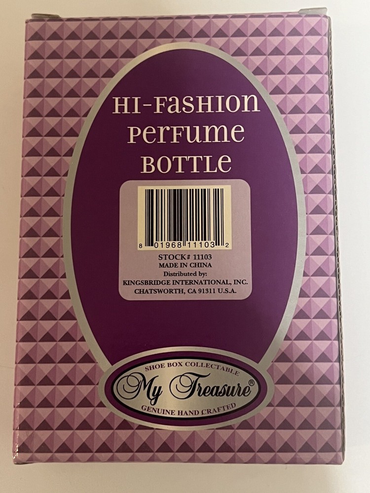 Vintage My Treasure Perfume Bottle