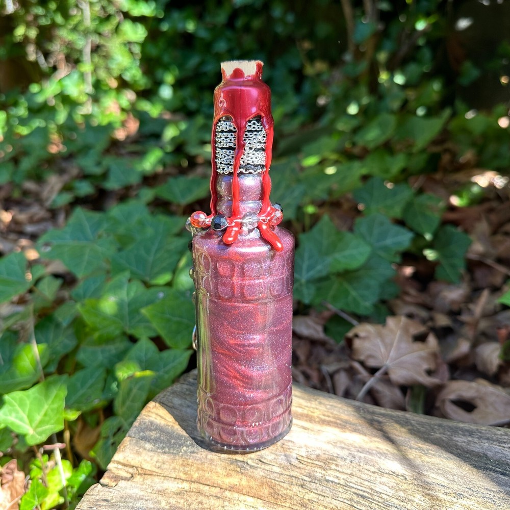Lilith Decorative Color Changing Potion Bottle Bookshelf Mythology Decor