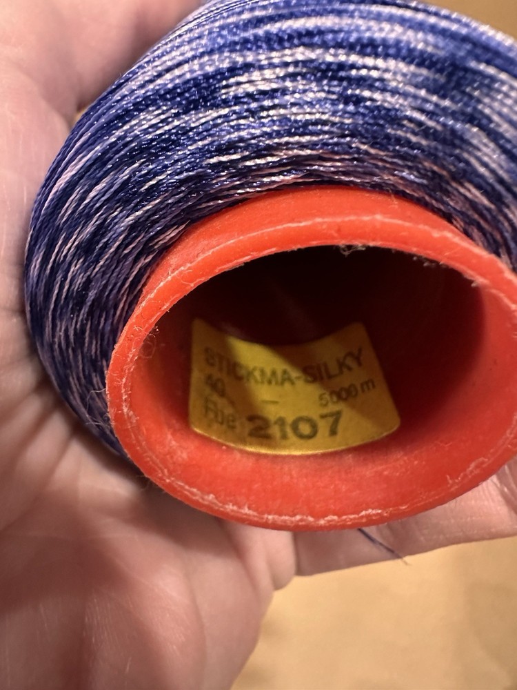 Lot Of 4 Stickma-Silky #40 Multicolored Thread 5000 M Spools