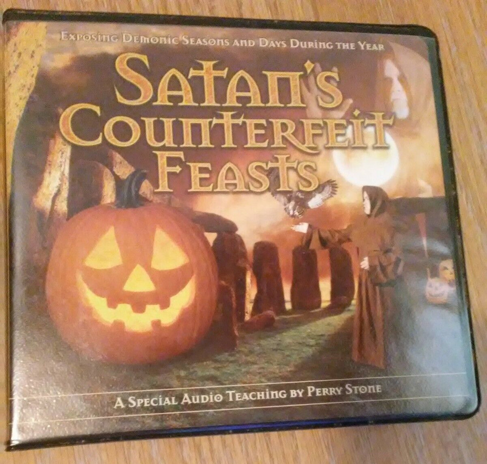 PERRY STONE CD Set  Satan's Counterfeit Feasts 2 Discs
