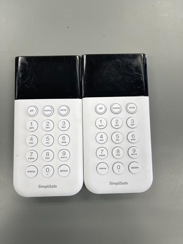 SimpliSafe Home Alarm Security System Model SSBS3 Basestation + Misc Accessories