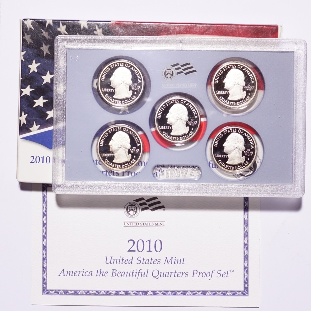 2010 Proof Set Quarters