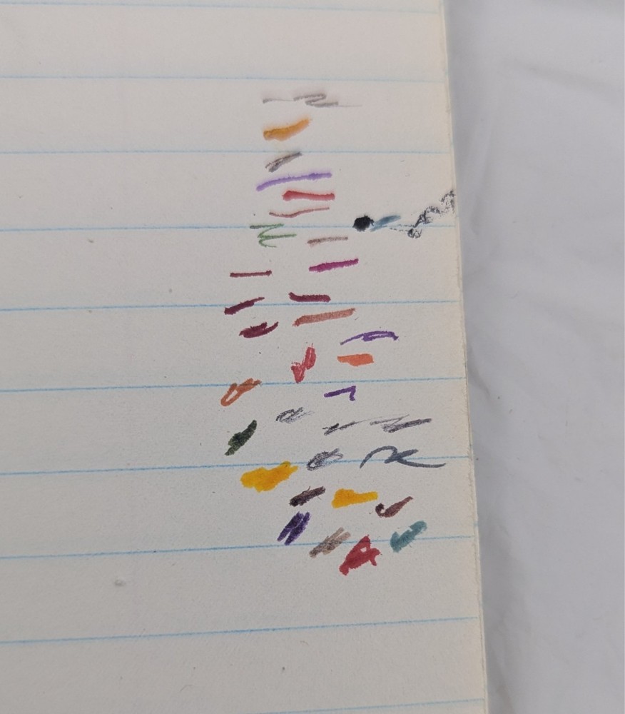 Vintage Hewlett Packard Personal Plotter Pen Organizer with 32 tips