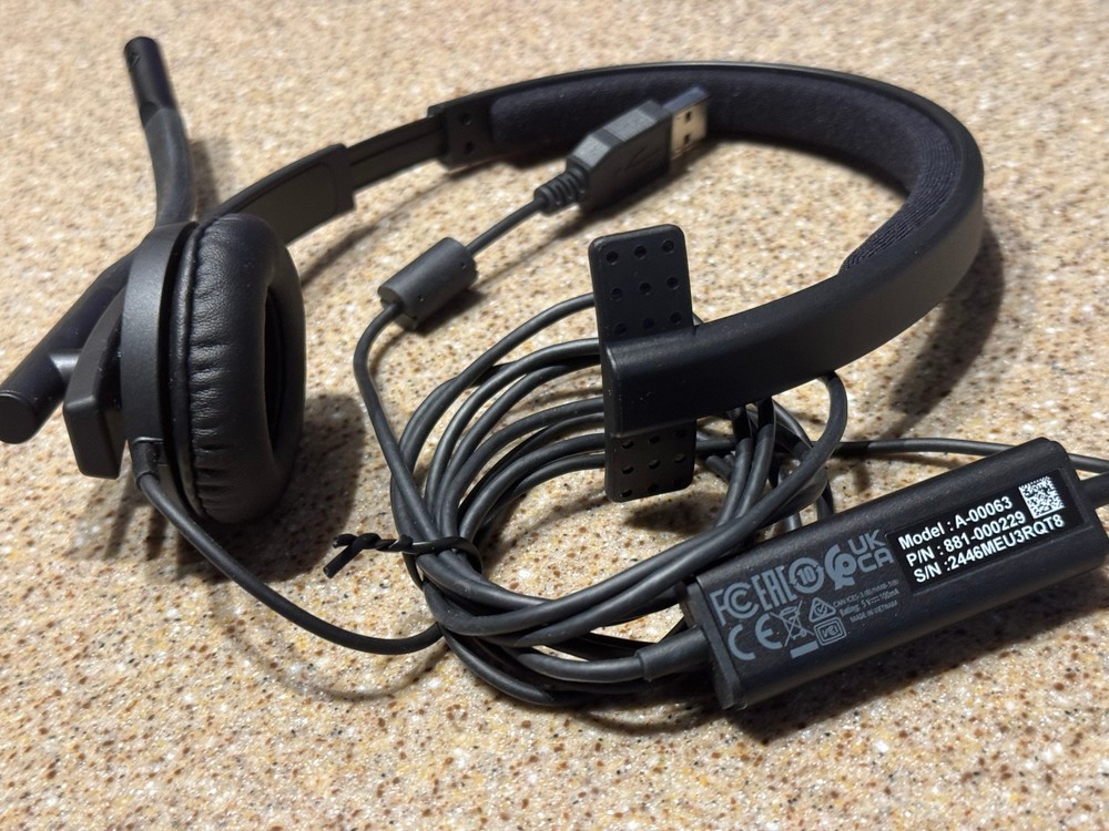 Logi A-00063 Headset