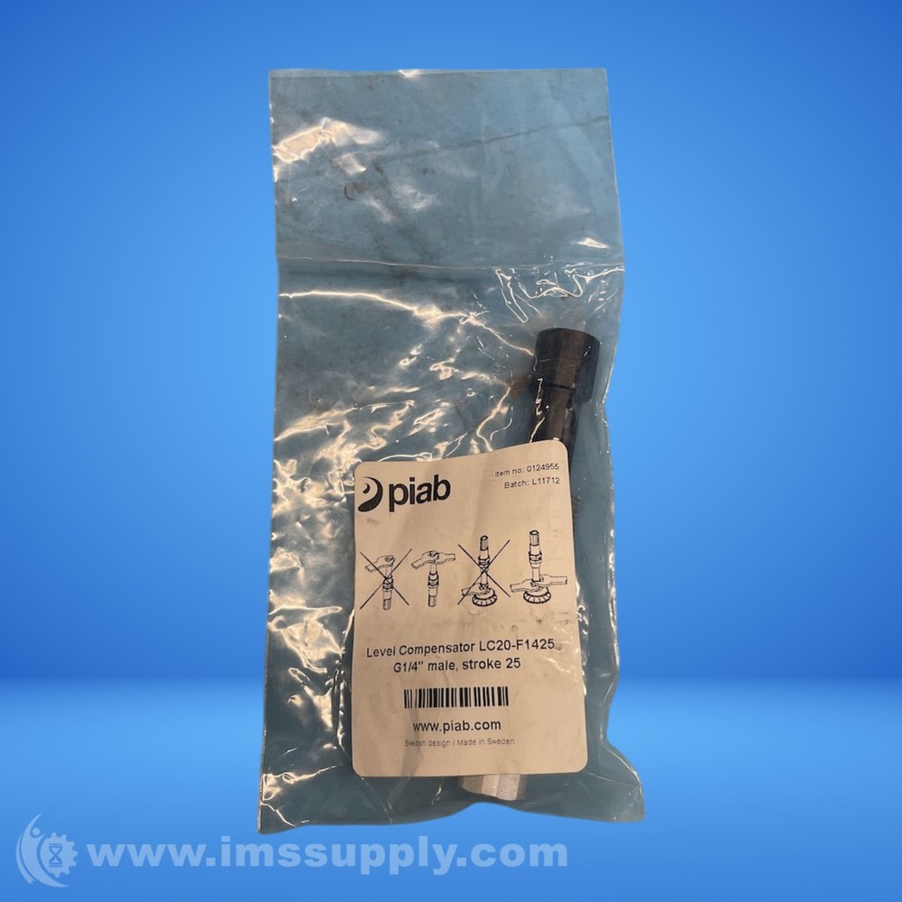 PIAB LC20-F1425 Level Compensator FNFP