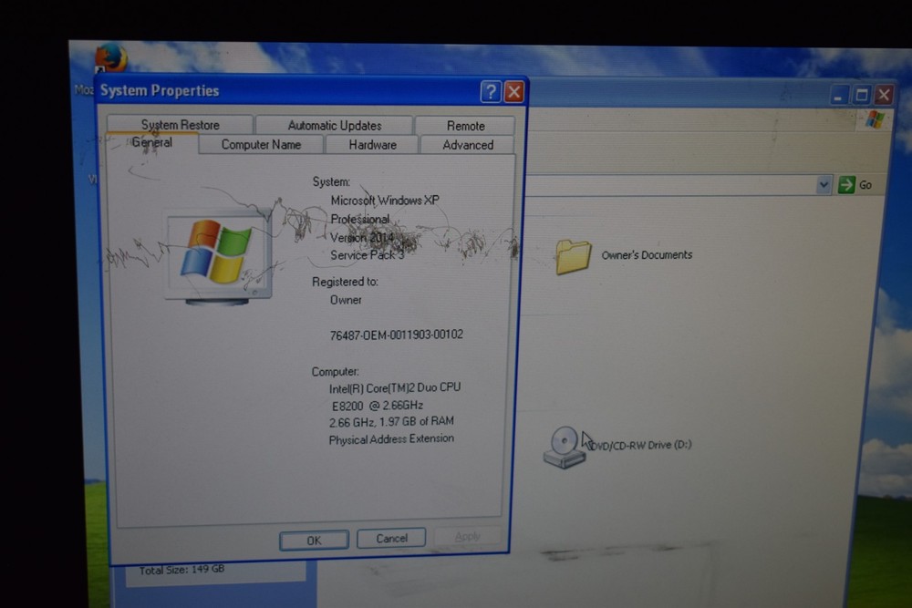 Dell Optiplex 755 Desktop Core 2 Duo Windows XP Pro 32-bit Floppy Disk Drive
