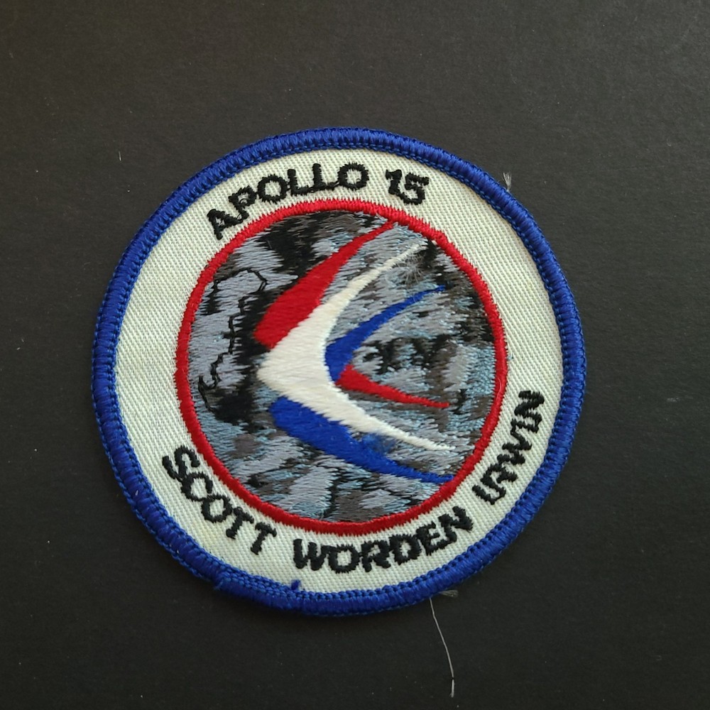 Vintage NASA Apollo 15 Embroidered Patch