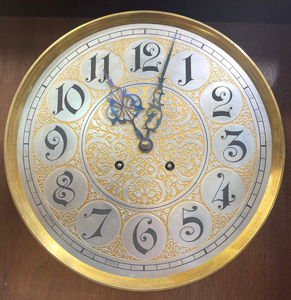Large Antique German Gustav Becker Wall Clock *