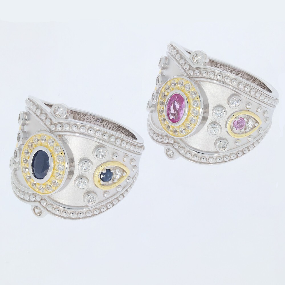 Sterling Silver Semi Mount Ring Setting 6x4 OV