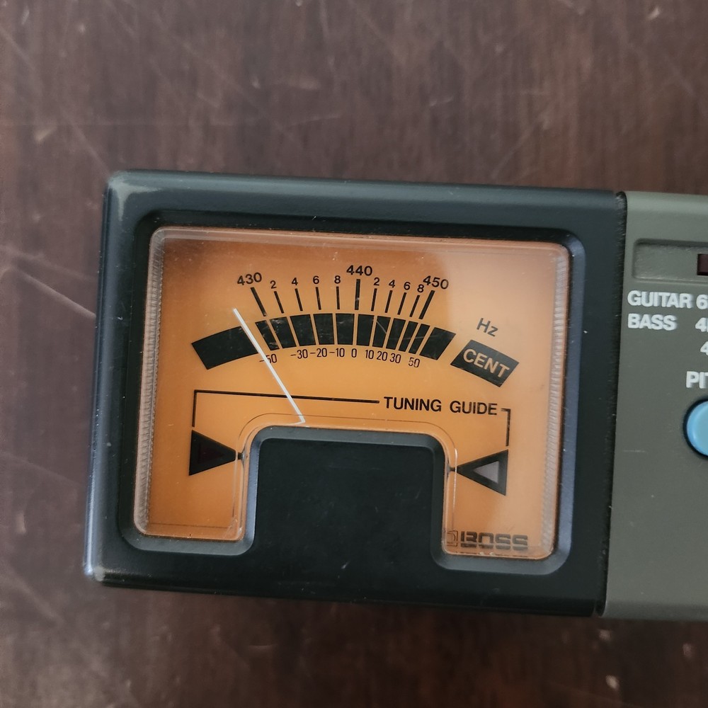 Boss Chromatic Tuner TU-12 Digital Processing Multi Instrument Tuner
