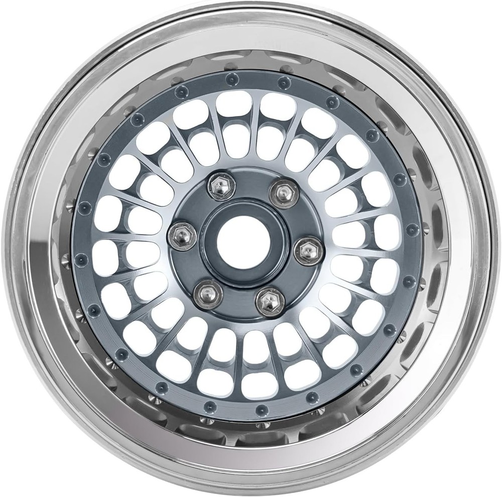 Precision Designed 2.2" Beadlock Wheels for RC Crawlers, Easy to Install