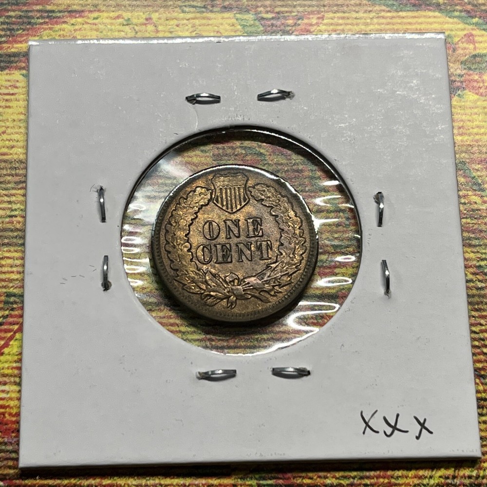 1889 Indian Head Cent Copper Coin Collection
