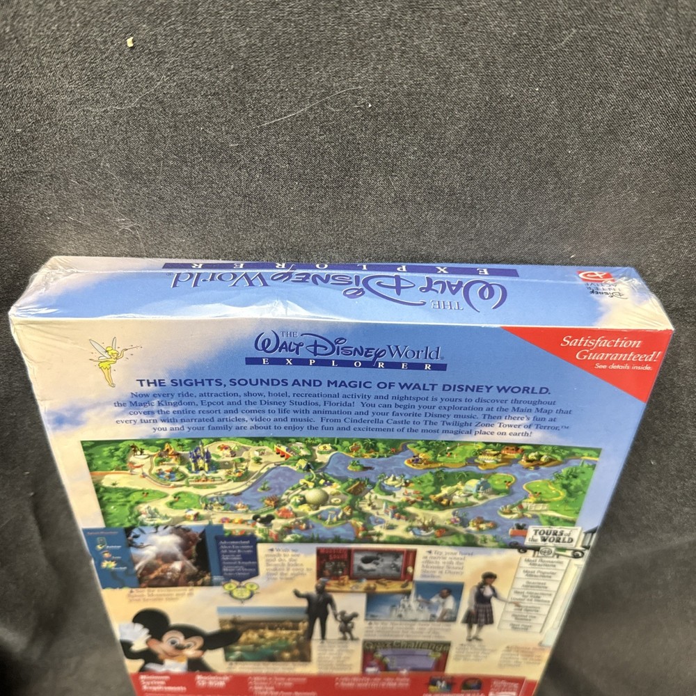 NEW SEALED - The Walt Disney World Explorer Computer Software (PC, CD-ROM)