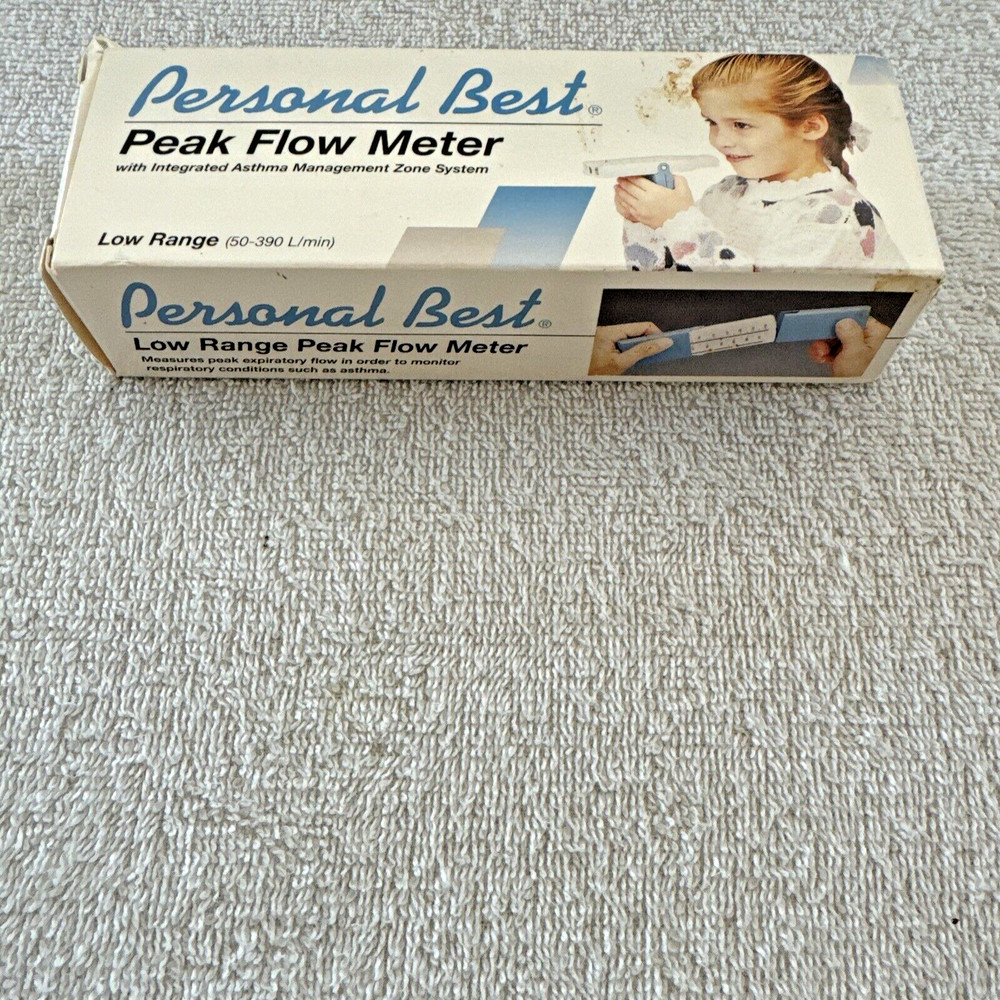 Personal best Peak Flow Meter Low Range Flow Peak Meter